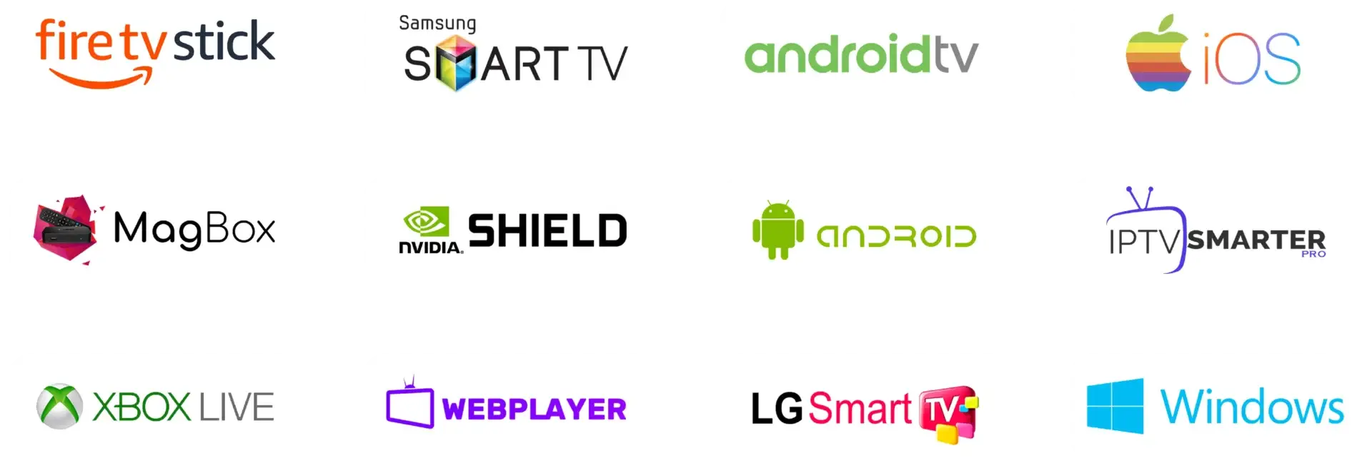 Compatibilité des appareils TVPikoma